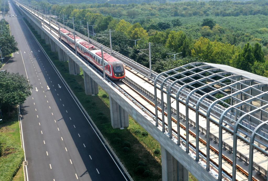 鄭許市域鐵路開始空載試運行