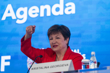 IMF總裁說新興市場和發展中國家面臨&ldquo;三重打擊&rdquo;