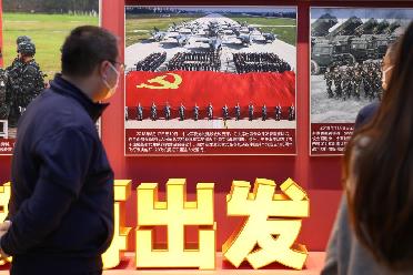 沿著中國特色強軍之路闊步前進&mdash;&mdash;從&ldquo;奮進新時代&rdquo;主題成就展看新時代國防和軍隊建設