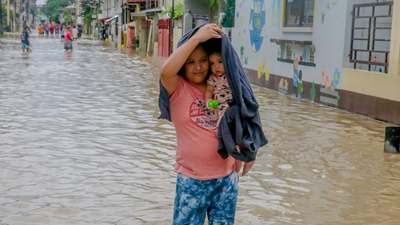 菲律賓：熱帶風(fēng)暴&ldquo;尼格&rdquo;導(dǎo)致城市內(nèi)澇