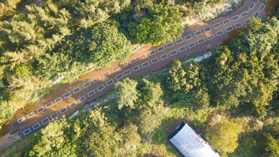 新華全媒+｜海南文昌：建設&ldquo;生態浮島&rdquo; 凈化河水水質