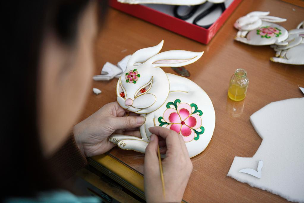 非遺&ldquo;萌兔&rdquo;迎新春