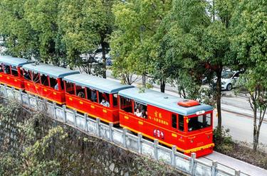 &ldquo;小火車&rdquo;進城迎新春