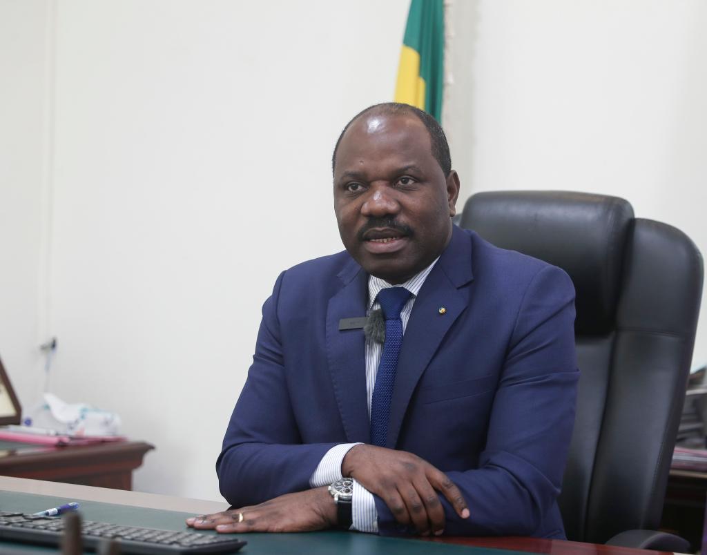 專訪：加蓬期待中國投資促進共贏&mdash;&mdash;訪加蓬促進投資部長姆巴丁加