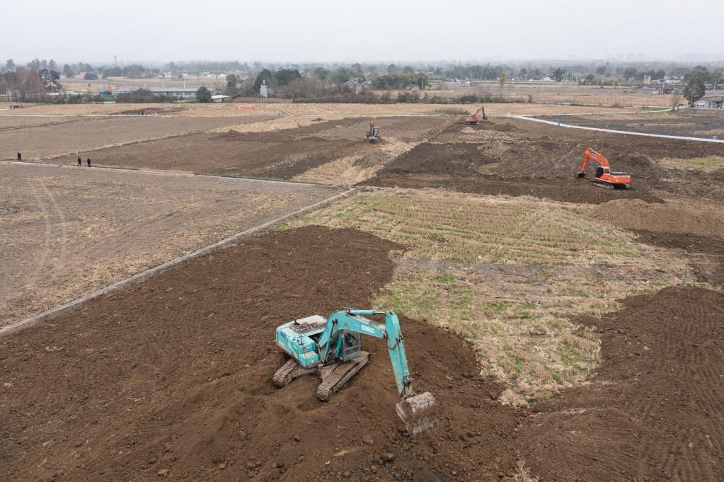 四川綿竹：高標準農田建設忙