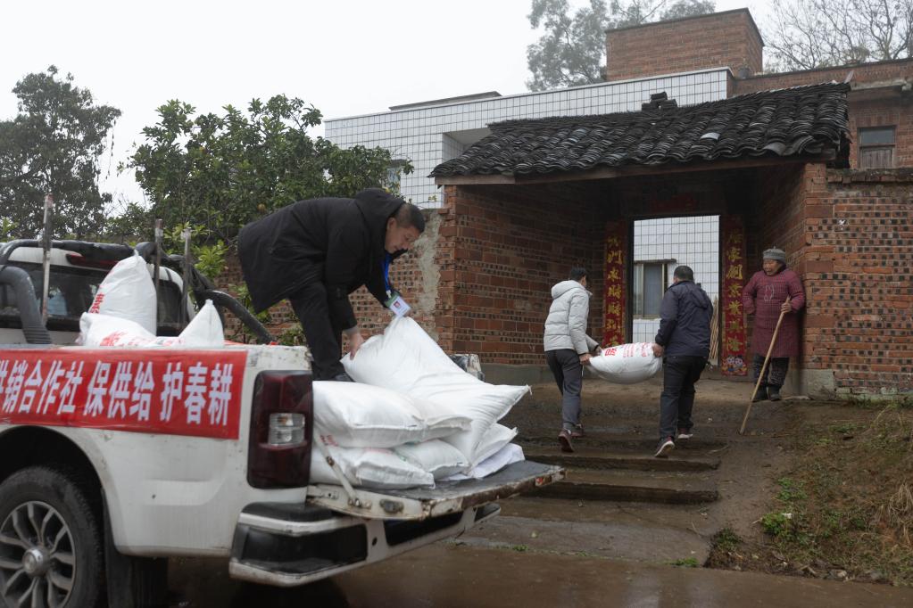 四川瀘縣：打通農(nóng)資供應&ldquo;最后一公里&rdquo;