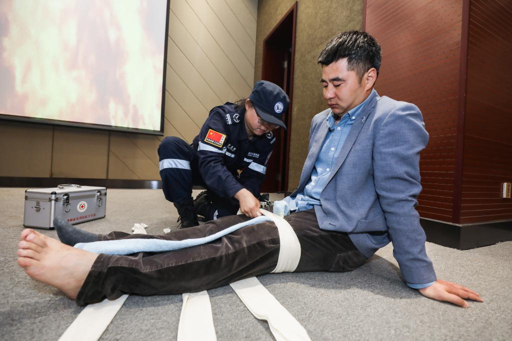 浙江湖州啟動急救技能培訓入企&ldquo;十百千萬&rdquo;行動