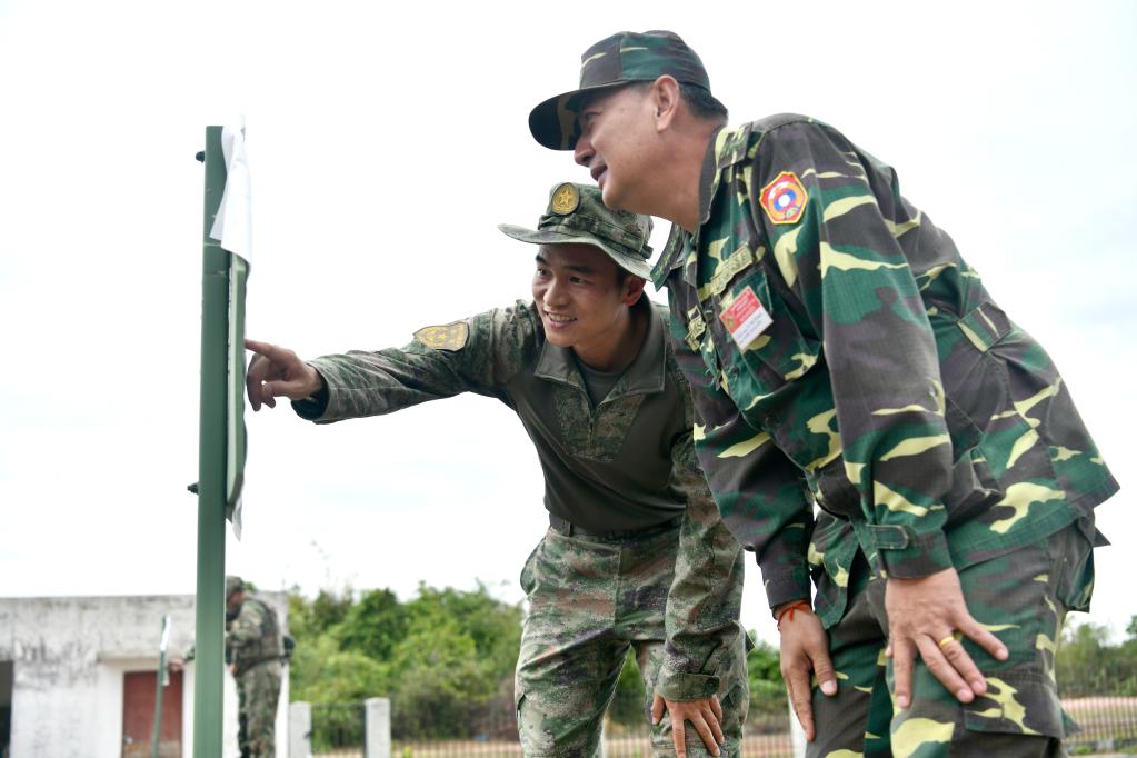 中老&ldquo;友誼盾牌&mdash;2023&rdquo;聯(lián)演展開混編聯(lián)訓(xùn)