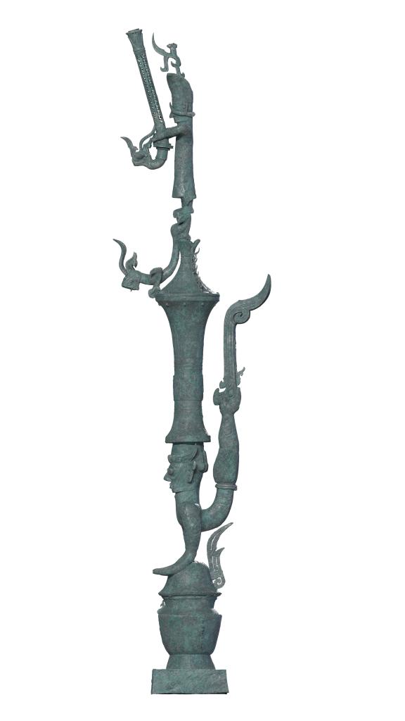 三星堆兩件大型青銅器近日實現&ldquo;數字化&rdquo;復原