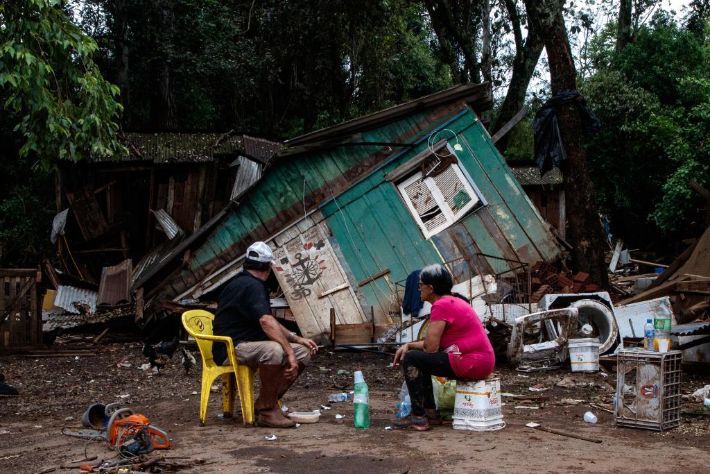 巴西南部洪災(zāi)遇難人數(shù)升至41人