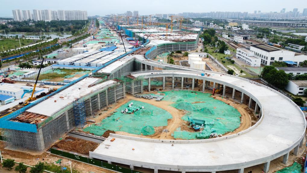 海口新海港和南港&ldquo;二線口岸&rdquo;（貨運）集中查驗場所建設項目加速推進