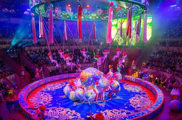 俄羅斯舉辦&ldquo;無國界&rdquo;國際馬戲藝術節