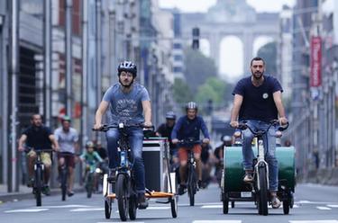 布魯塞爾：在&ldquo;無車日&rdquo;綠色出行