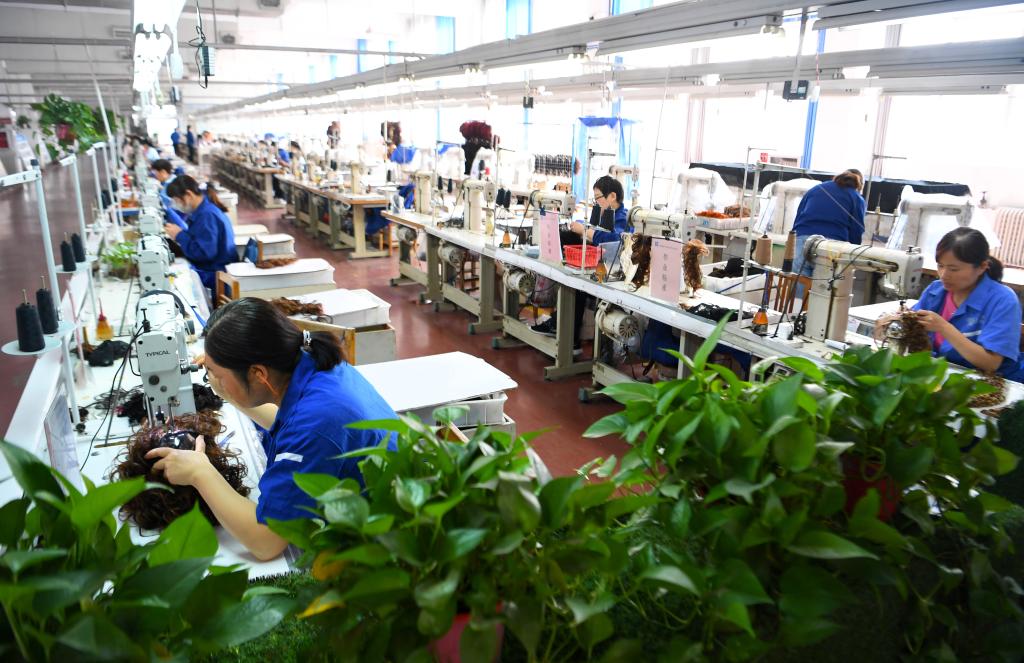 中國假發&ldquo;秀&rdquo;出海外