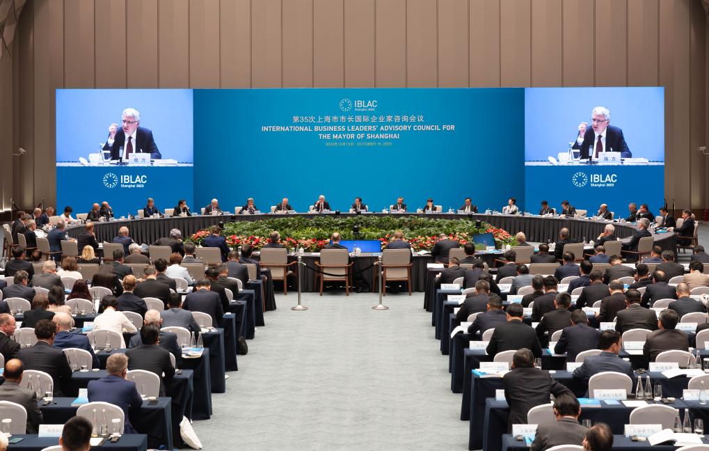第35次上海市市長國際企業家咨詢會議舉行