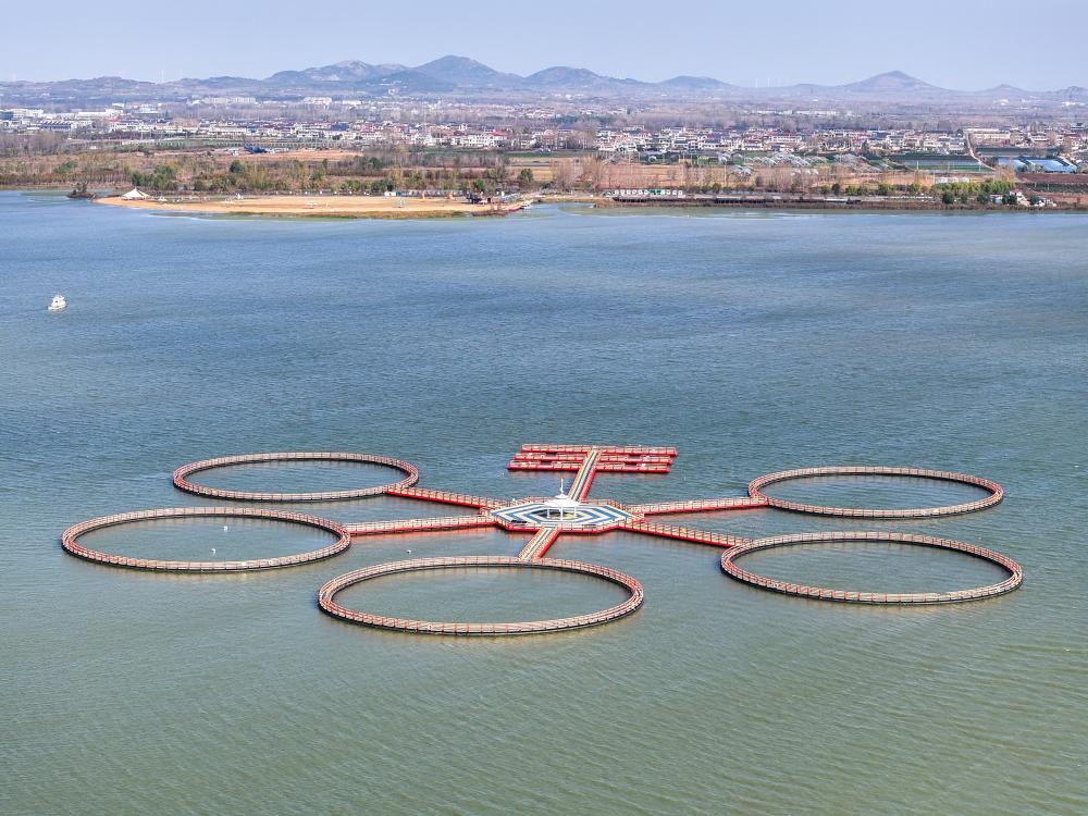 江蘇連云港：石梁河水庫(kù)繪&ldquo;幸福河湖&rdquo;新畫卷