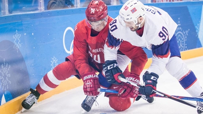 想在冬奧冰球場看打架？你要失望了