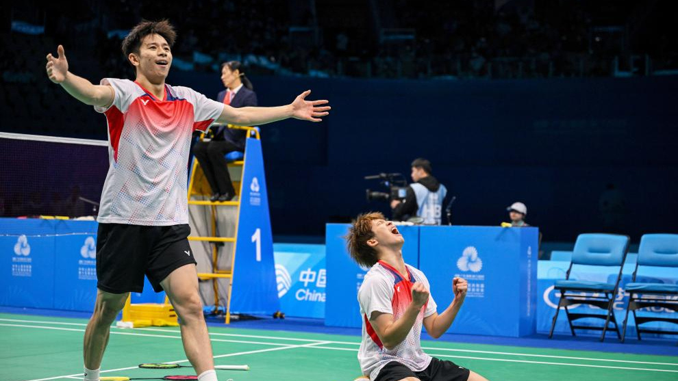 全運會｜羽毛球——男子雙打：劉陽/劉毅奪冠??