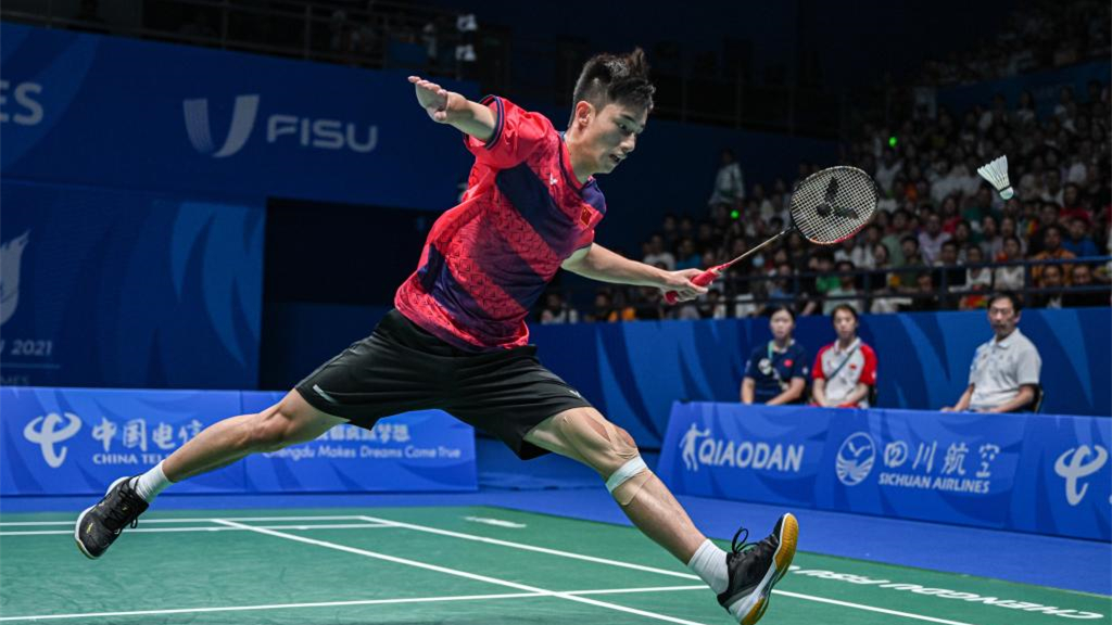 成都大運會｜羽毛球&mdash;&mdash;王正行獲男單冠軍