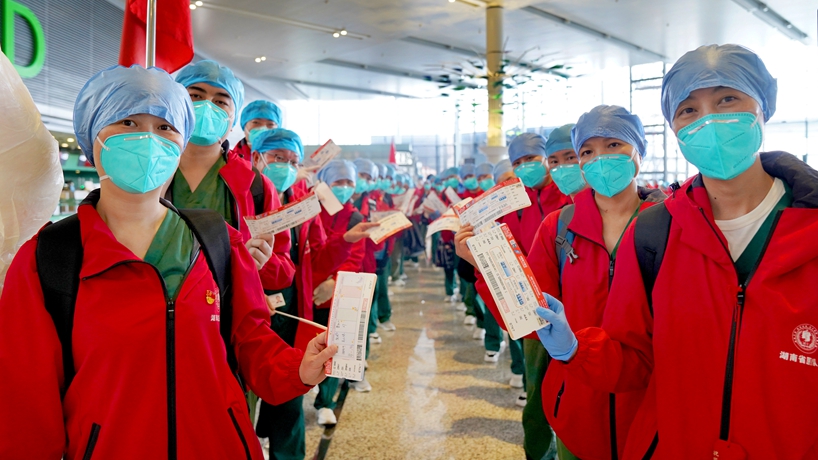 上海將銘記&mdash;&mdash;寫在援滬醫(yī)療隊(duì)離滬之際