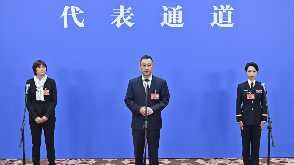 十四屆全國人大一次會議首場&ldquo;代表通道&rdquo;