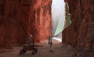 震撼！新華社數字記者的火星之旅