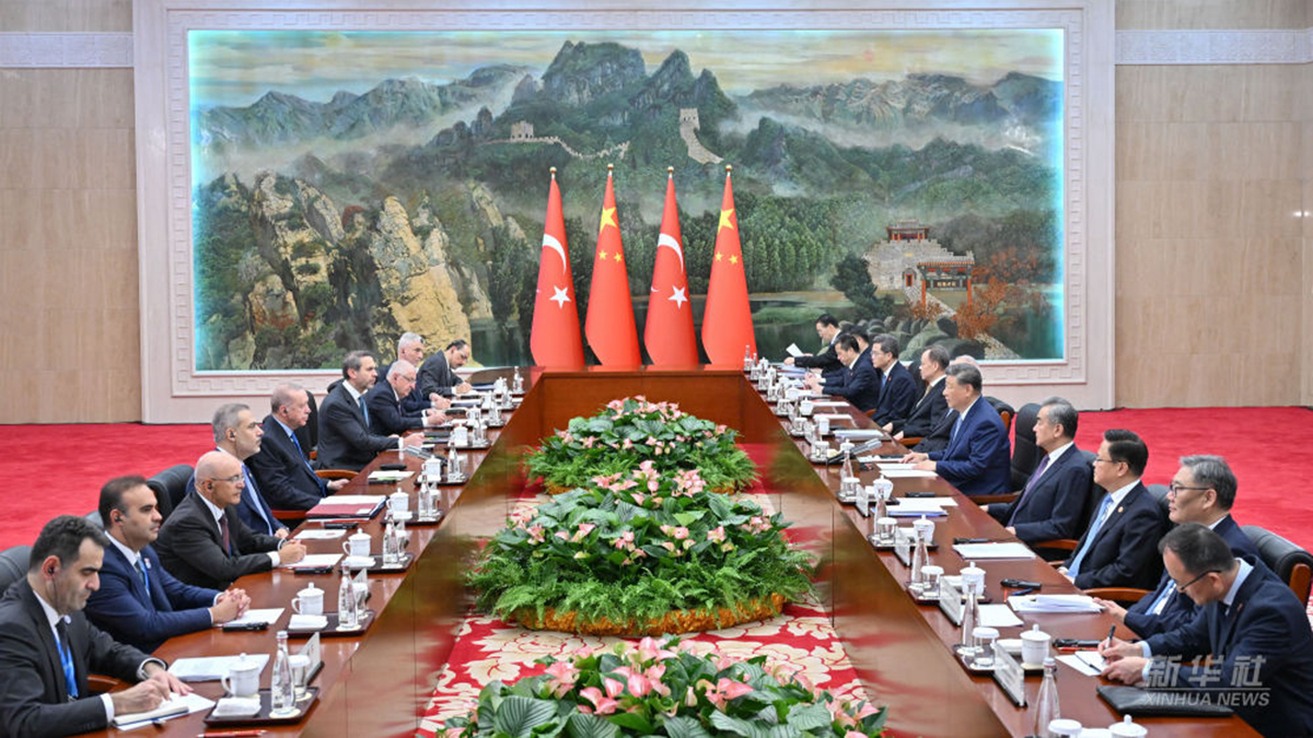 新华图讯丨习近平会见土耳其总统埃尔多安