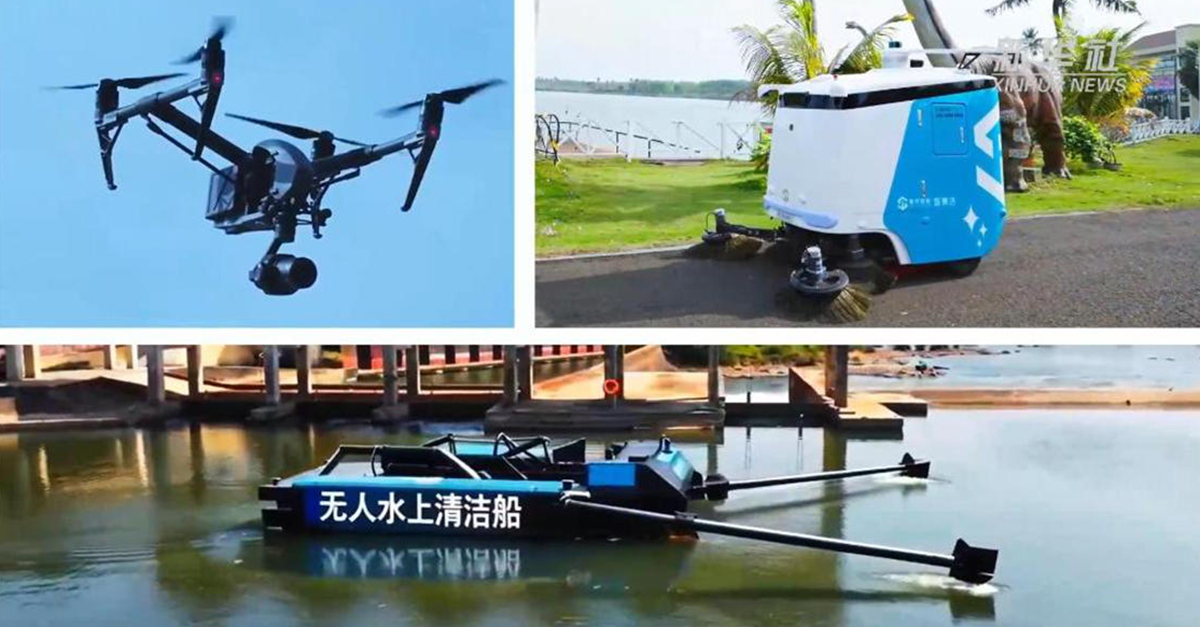 智慧环卫亮相博鳌 “数智治理”显成效