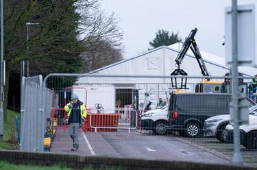 英國修建&ldquo;南丁格爾&rdquo;臨時醫(yī)院